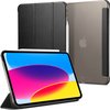 Spigen Tablet Hoes Geschikt voor iPad 10.9 (2022) - Spigen Smart Fold Bookcase - Zwart