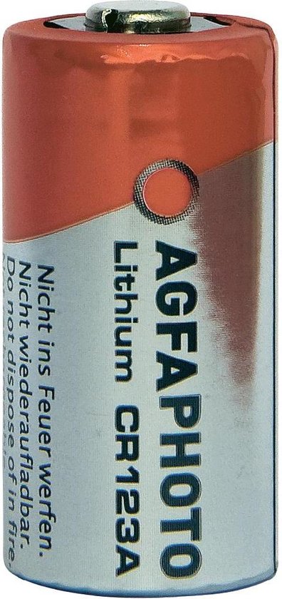 AgfaPhoto CR123A Batterie au lithium à usage unique