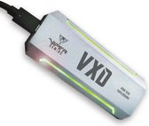 Patriot VXD - SSD behuizing - M.2 - PCI Express 3.0 - USB 3.2 Gen 2 (3.1 Gen 2) - USB type-C - zilver