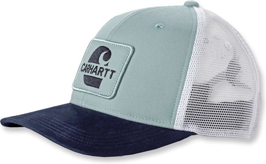 Foto: Carhartt canvas mesh core graphic cap blue surf