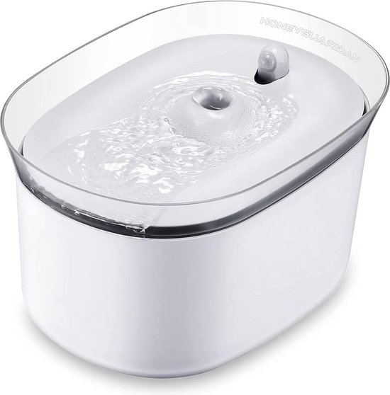 HAPUP 2,2L Snoerloze Kattenfontein Automatische Huisdierfontein Waterfontein op Batterij met