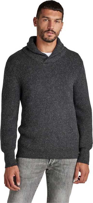 G-star E Shawl Collar Trui Grijs XL Man