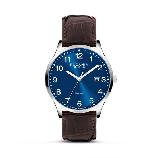 Braun BN0032WHBKG Analoog Kwarts Herenhorloge Met Leren Band
