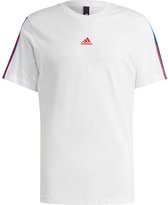 Adidas Bl T-shirt Met Korte Mouwen Wit S / Regular Man