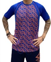 Umbro Pro Training Graphic T-shirt Met Korte Mouwen Blauw M Man
