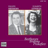 Philippe Hirshhorn & Elisabeth Leonskaja - Sonata 6 Op 30 / Sonata 1 Op 8 (CD)