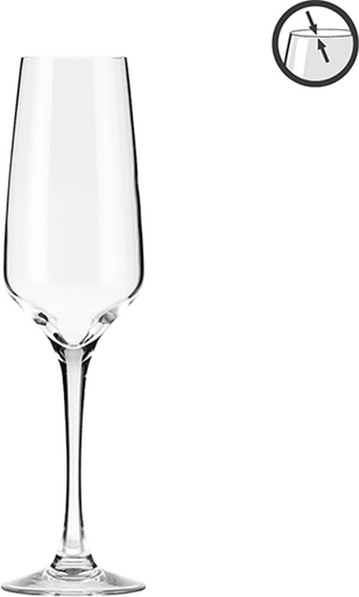 Flûte à Champagne Vicrila Elytium Noah 17,5cl | Ensemble 6