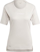 Adidas Terrex Multi T-shirt Met Korte Mouwen Wit L Vrouw