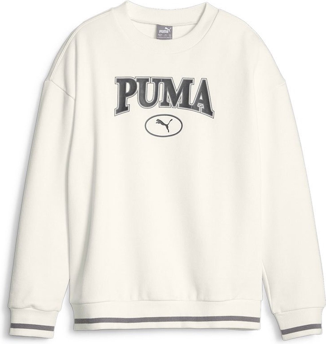 Puma Squad G Sweatshirt 11-12 Years Meisje Wit