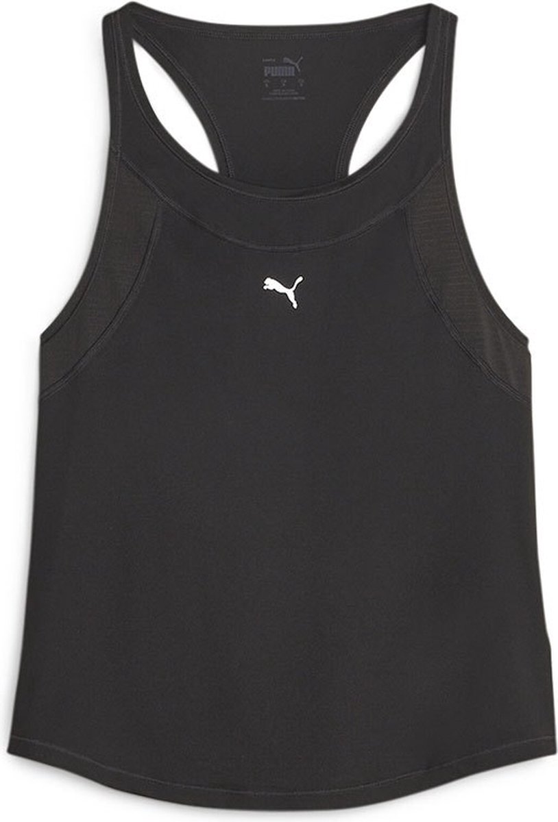 Puma Run Cloudspun W Mouwloos T-shirt Vrouw Zwart