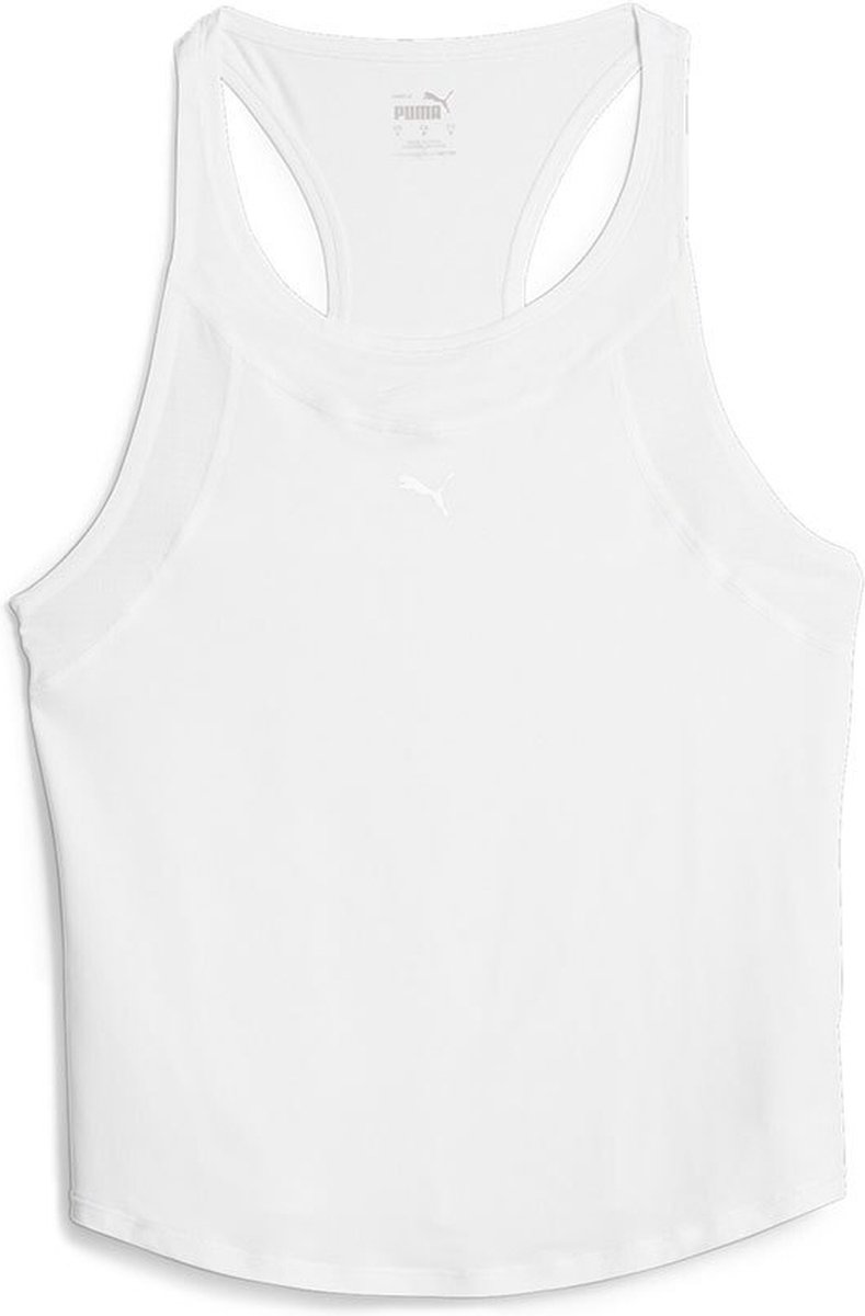 Puma Run Cloudspun W Mouwloos T-shirt Vrouw Wit