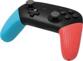 Support antidérapant de Jumada pour poignée de manette Nintendo Switch Pro - Rouge / Blauw