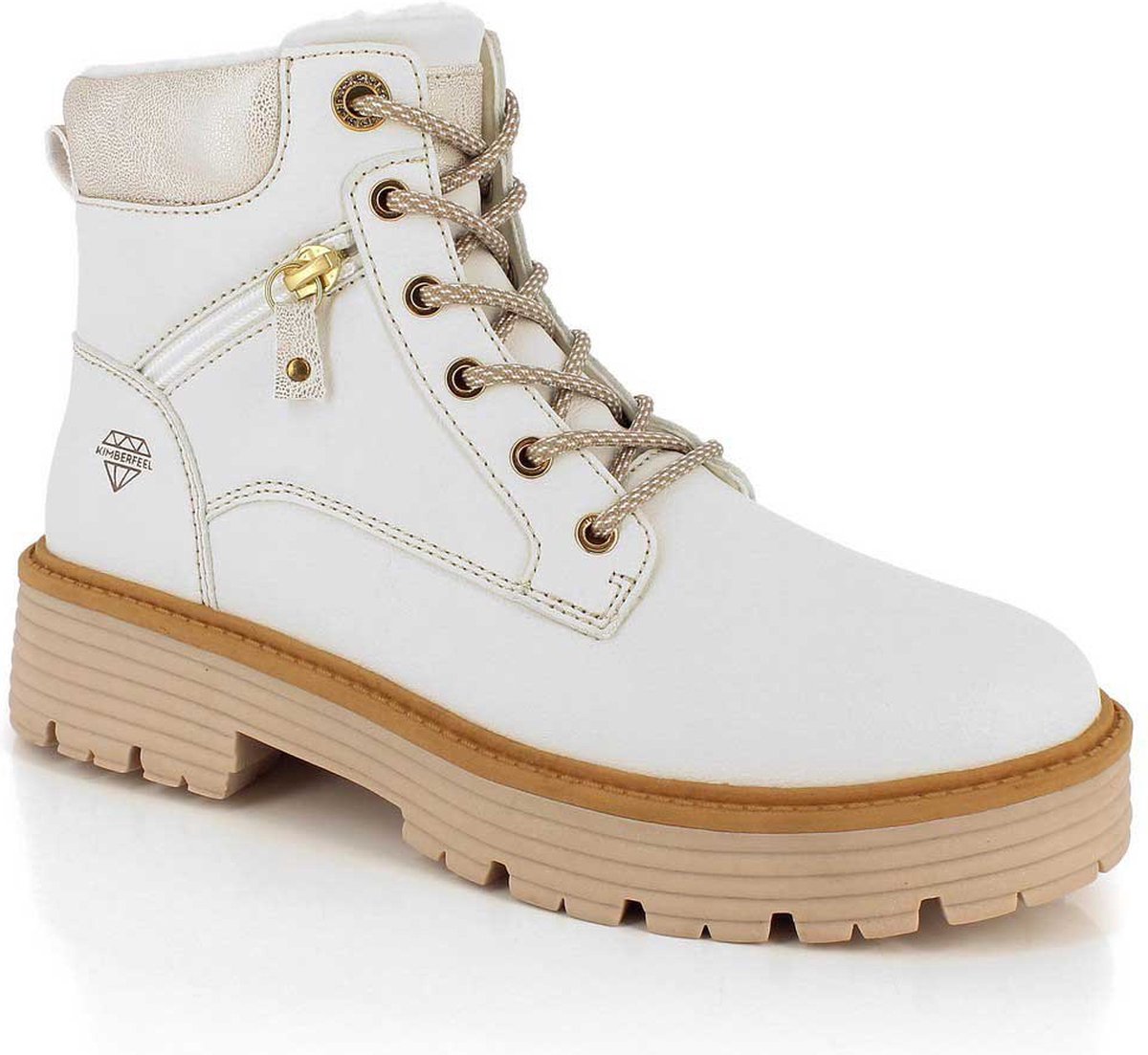 Kimberfeel Claudie Laarzen Wit EU 41 Vrouw