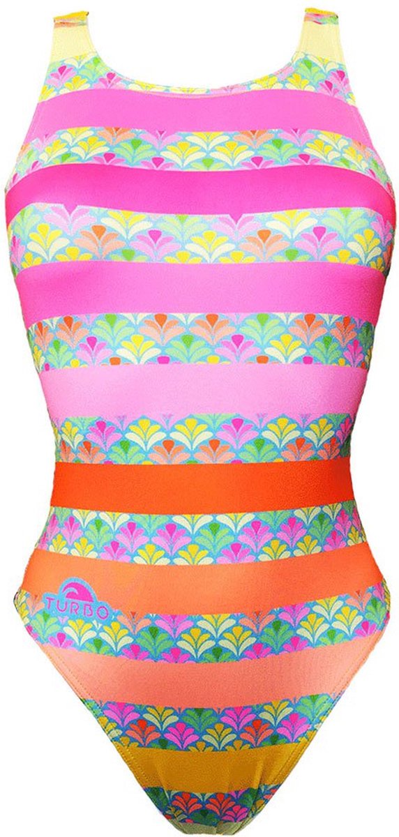 Turbo Flu Lines Zwemkleding Roze 2XL Vrouw Pink