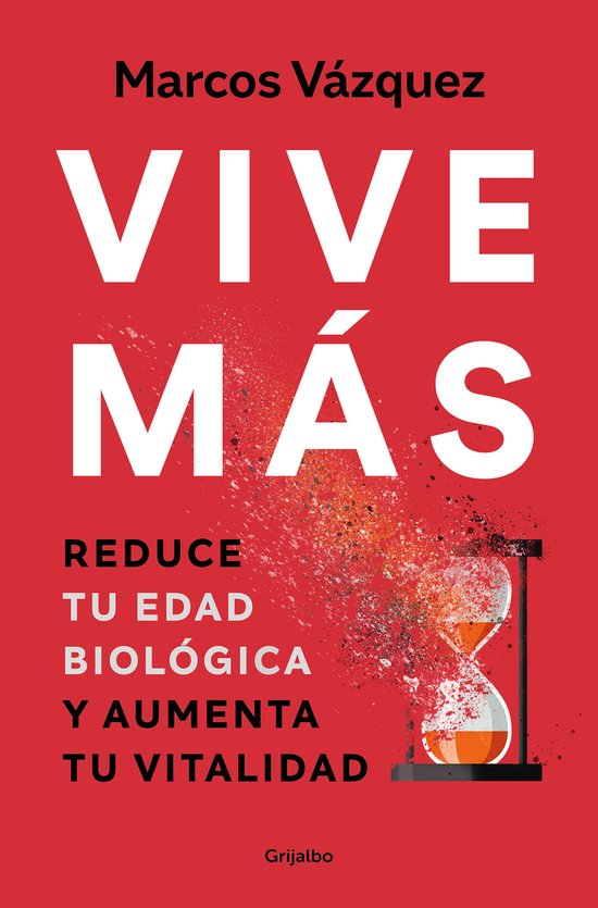 Vive más: Reduce tu edad biológica y aumenta tu vitalidad  ... - cover