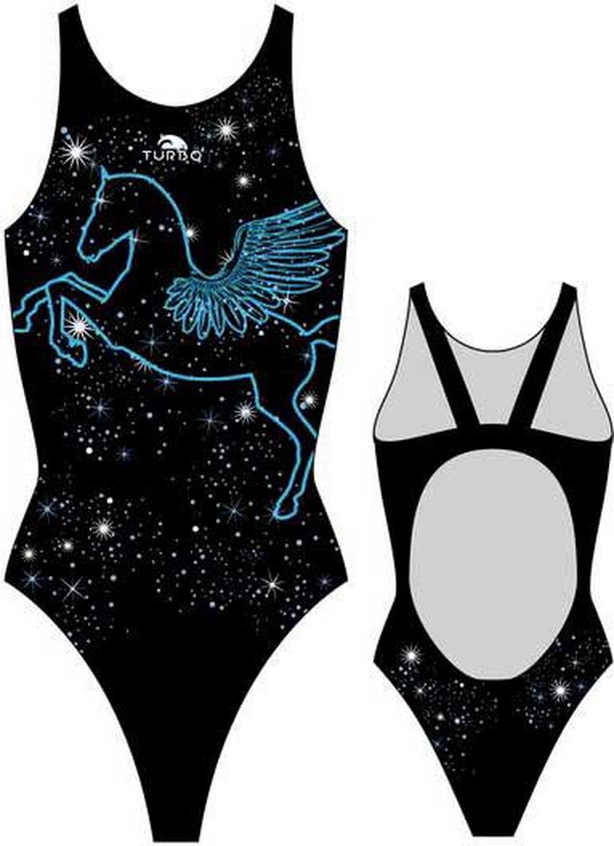 Turbo Pegasus Pro Resist Zwemkleding Zwart S Vrouw Black
