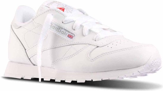 Reebok Classics Classic Leather Sneakers Wit EU 32 1/2 Jongen