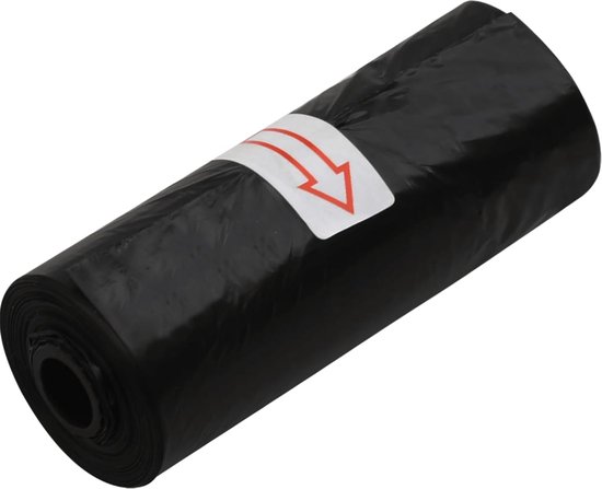 AiQInu Pack of 400 Dog Poop Bags Black Dog Bags Portable Dog Poop Bags Extra Thick Strong and Leakproof 22x30cm (20 Rolls, 2 Per Roll