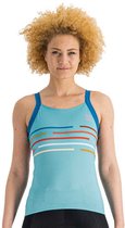 Sportful VELODROME TOP Dames Juniper Blue - Vrouwen - maat XS