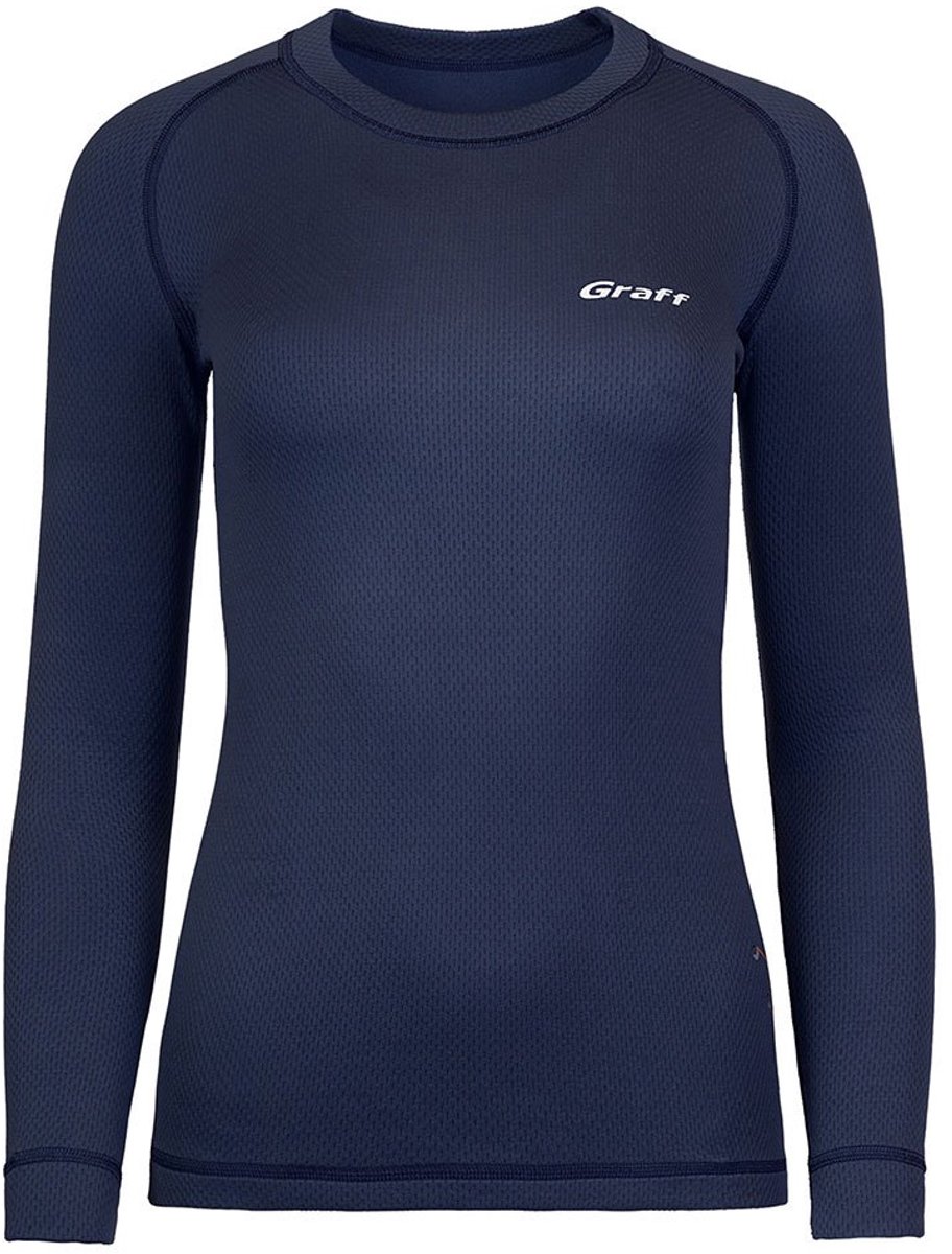 Graff Duo Skin 300 Lange Mouwen Basislaag Blauw M Vrouw