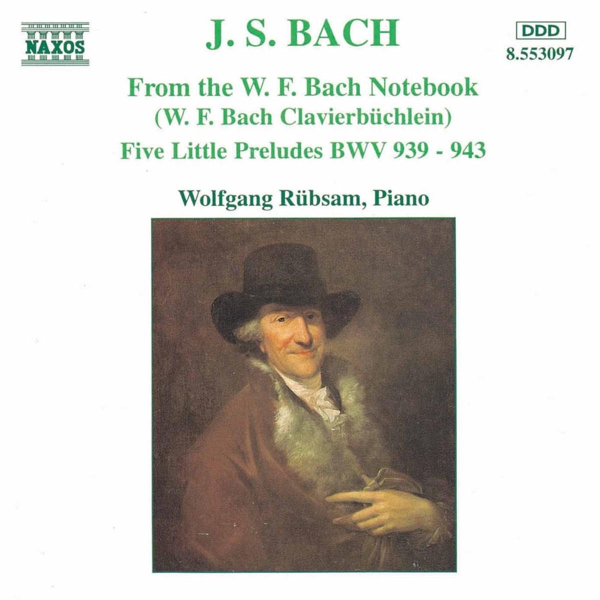 Wolfgang Rübsam - From The W.F. Bach Notebook (CD)
