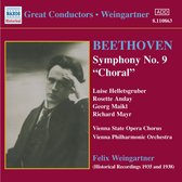Luise Helletsgruber, Vienna Philharmonic Orchestra, Felix Weingartner - Beethoven: Symphony No.9 Choral (CD)
