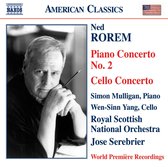 Simon Mulligan, Wen-Sinn Yang, Royal Scottish National Orchestra - Rorem: Piano Concerto No.2/Cello Concerto (CD)