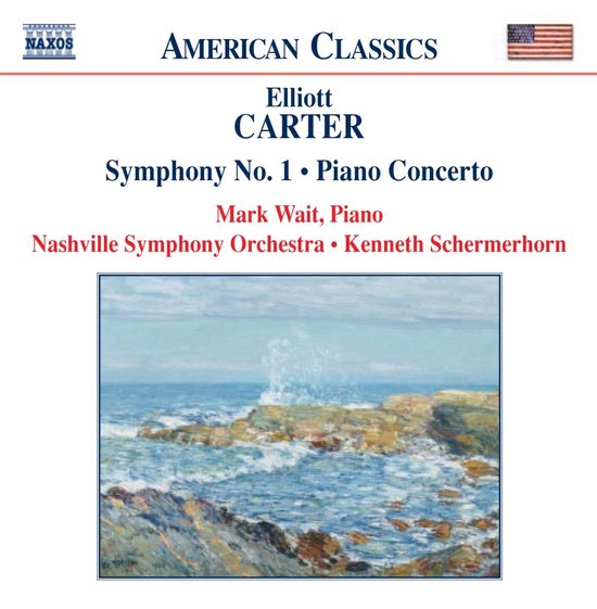 Mark Wait, Nashville Symphony Orchestra, Kenneth Schermerhorn - Carter: Symphony No.1 | Piano Concerto (CD)