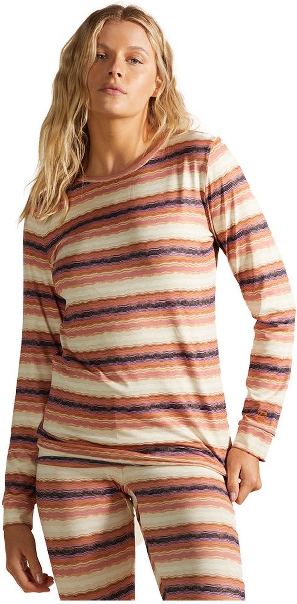 Billabong Warm Up Tech Lange Mouwenshirt L Vrouw Veelkleurig