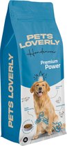 Hondenvoer Premium Power - Hondenvoer - Kip - Hondenbrokken - Adult - 15 KG Hondenvoeding - brokken