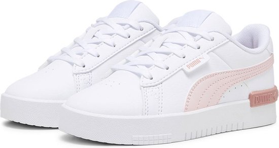 PUMA Jada PS Meisjes Sneakers - Wit/Roze - Maat 30