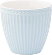 Tasse GreenGate (tasse à latte) Alice bleu clair 300 ml - Ø 10 cm