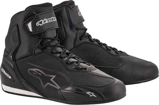 ALPINESTARS FASTER-3 BLACK SHOES 8 - Maat - Laars