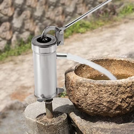 Pompe à eau manuelle - Pompe à eau de jardin - Pompe de puits d'eau avec  levier en... | bol