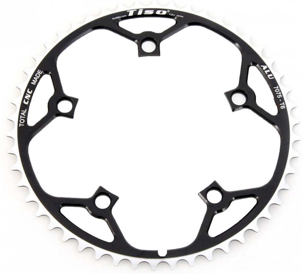 Msc Tiso Campagnolo 130 Bcd Kettingblad Zwart 50t