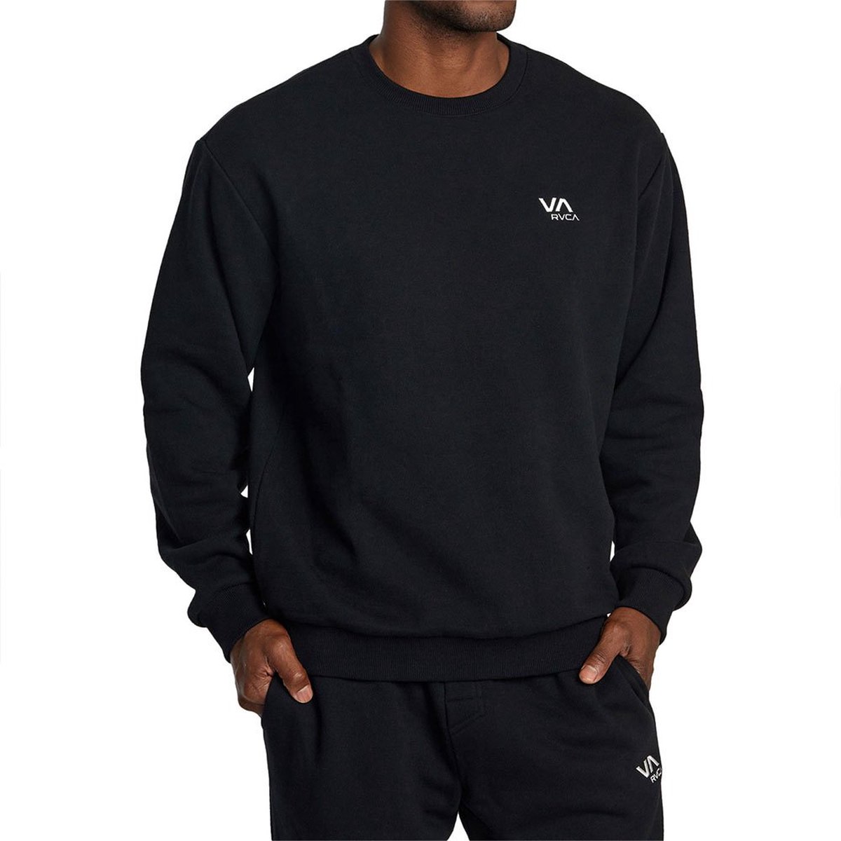 Rvca Va Essential Sweatshirt Zwart L Man