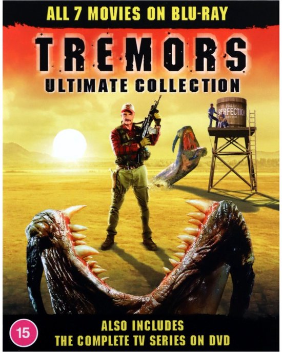 Tremors Complete Movie Collection (7 Films) + TV (Limited) [7xBlu-Ray]+[3DVD]