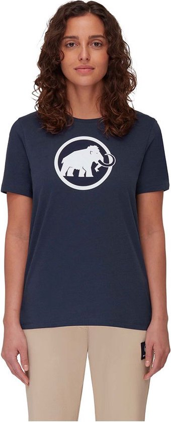 Mammut Core Classic T-shirt Met Korte Mouwen Blauw M Vrouw