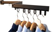 Practo Home - Driedelig inklapbaar wanddroogrek - Droogrek - Voor 18 hangers