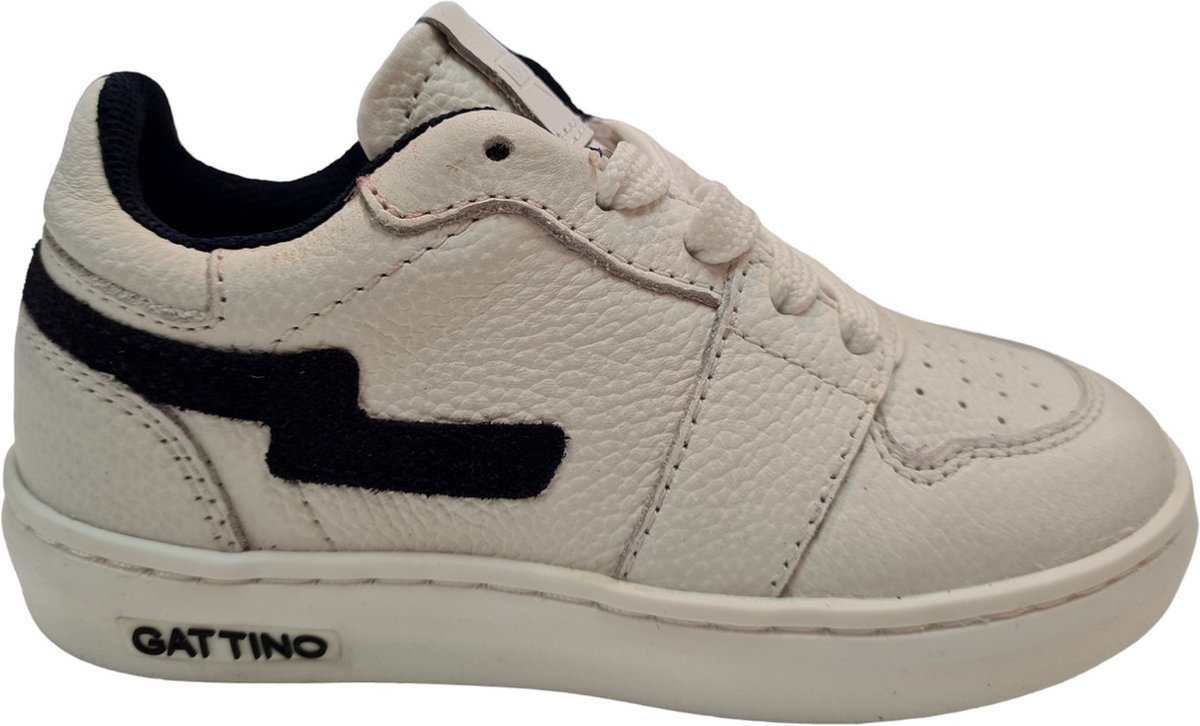 Gattino G1015 242 30CO BC Jongens Sneaker-Wit-38