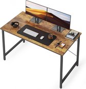 CubiCubi Computer Desk, 47 Inches, Home Office Laptop Desk, Modern Simple Style, Brown