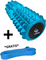 Jubilife Massage Roller set 2-delig - GRATIS Resistance Band - Foam Roller - Spierherstel - Massage - Fitness