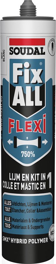 Soudal Fix-all Flexi 290 ml Wit - Fix-all Flexi - Soudal