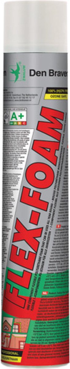 Zwaluw Den Braven Flex-Foam Purschuim - Isolerend - 750ml