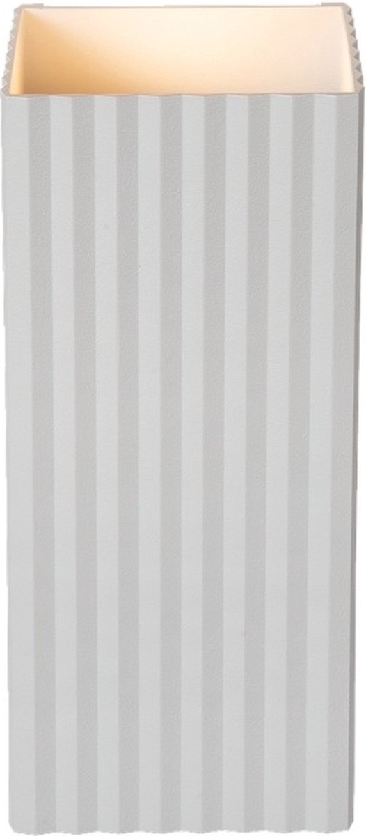 Atmooz - Ribble - Wandlamp - Wit - 18 cm - Rechthoekig - Woonkamer - Slaapkamer - Eetkamer