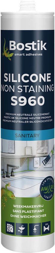 Kit Kit sanitaire Bostik S960 Sil. Tube triangulaire de coloration N