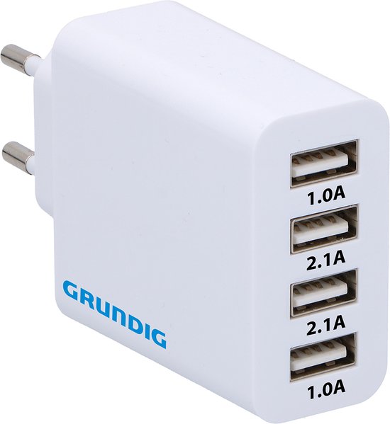 Chargeur Grundig avec 4 ports USB 230V