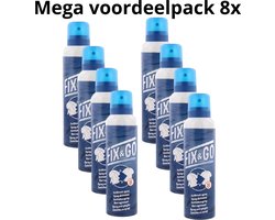 8x Fix en GO Anti Kreuk Spray - 8x185ml