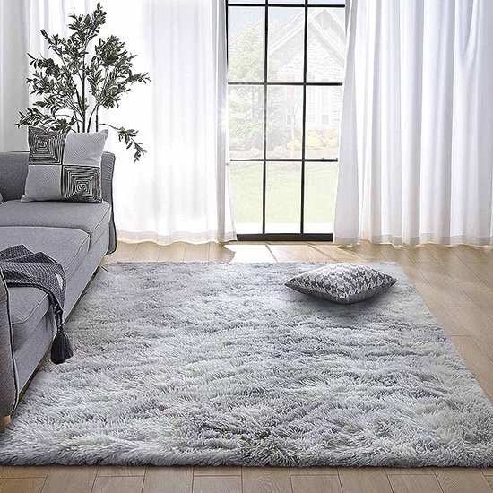 tapijt super zacht pluizig antislip -Comfortabel ontwerp \ Living room rug, carpets 80 * 120cm,