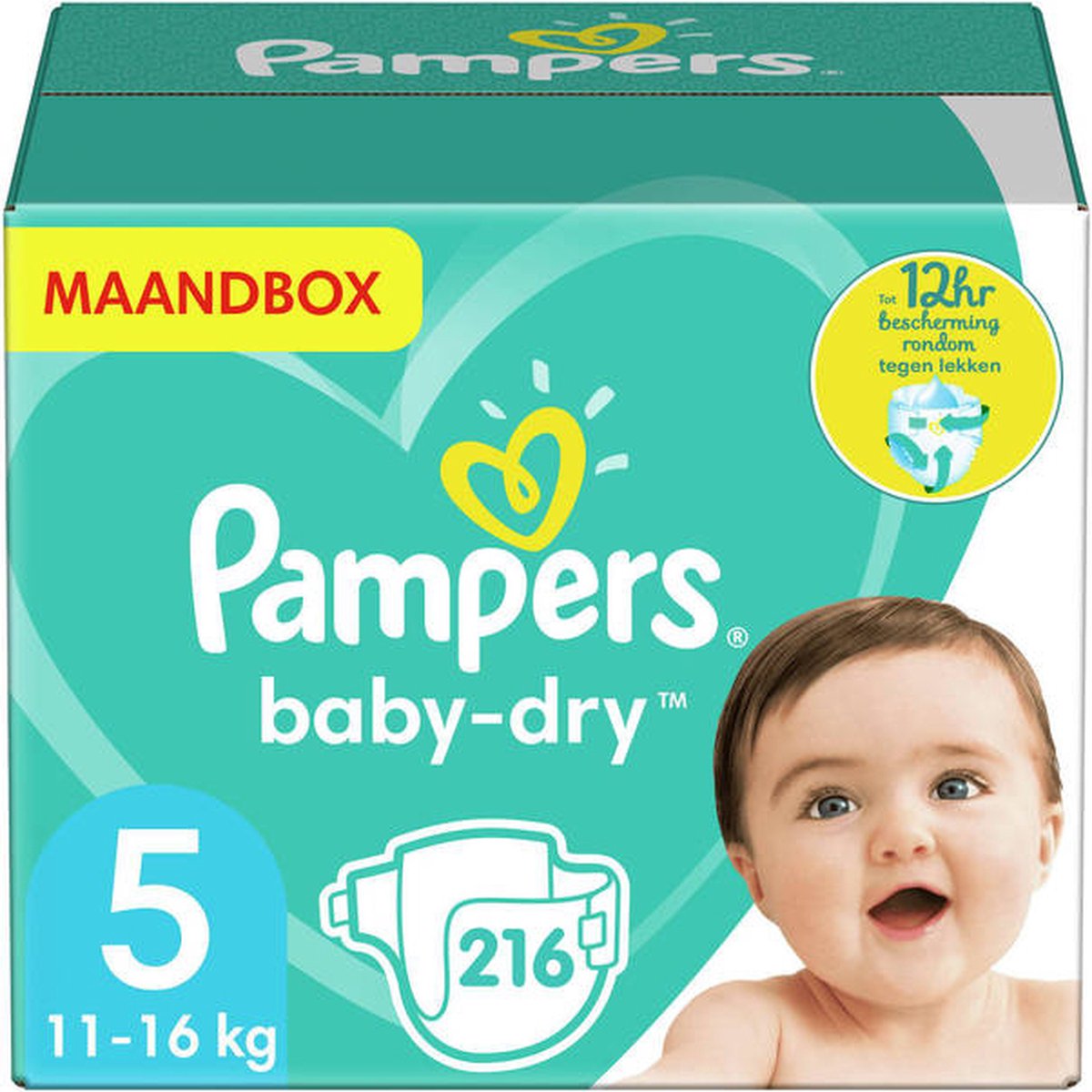 Pampers Baby-Dry Maandbox maat 5
